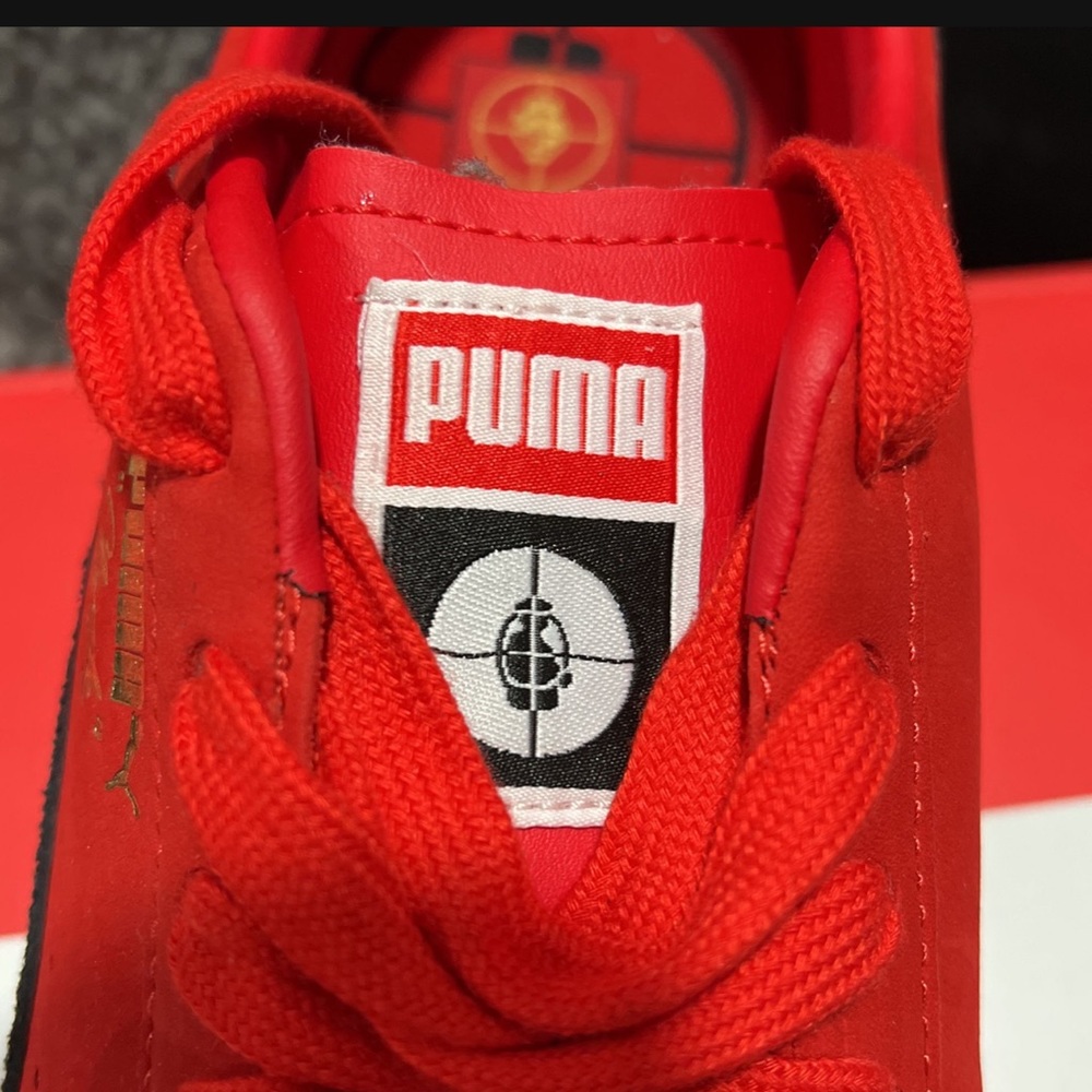 Puma Public Enemy Collab, size 10, never worn, only tried on. With Box.